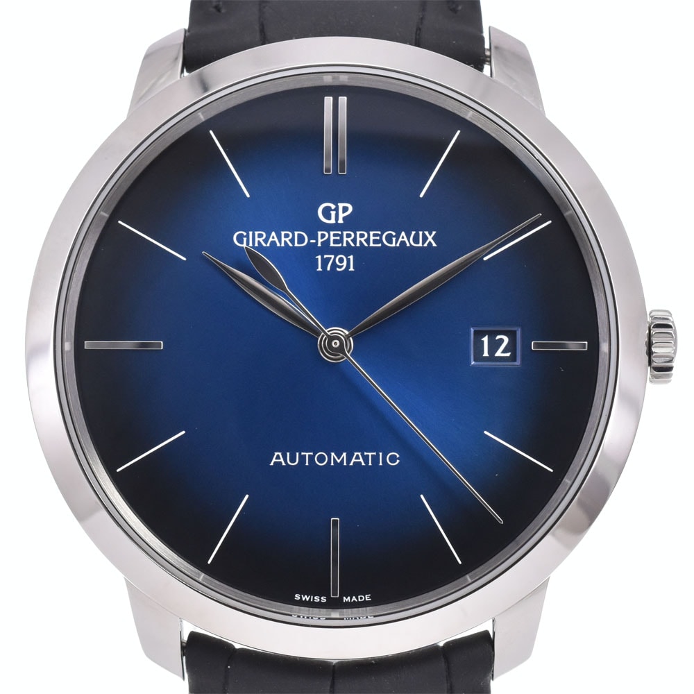 値下 ジラール・ペルゴ GIRARD-PERREGAUX 49555-11-434-BH6A 1966 デイト 自動巻き メンズ 極美品 箱・保証書付き C#147067