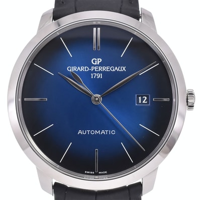 値下 ジラール・ペルゴ GIRARD-PERREGAUX 49555-11-434-BH6A 1966 デイト 自動巻き メンズ 極美品 箱・保証書付き C#147067