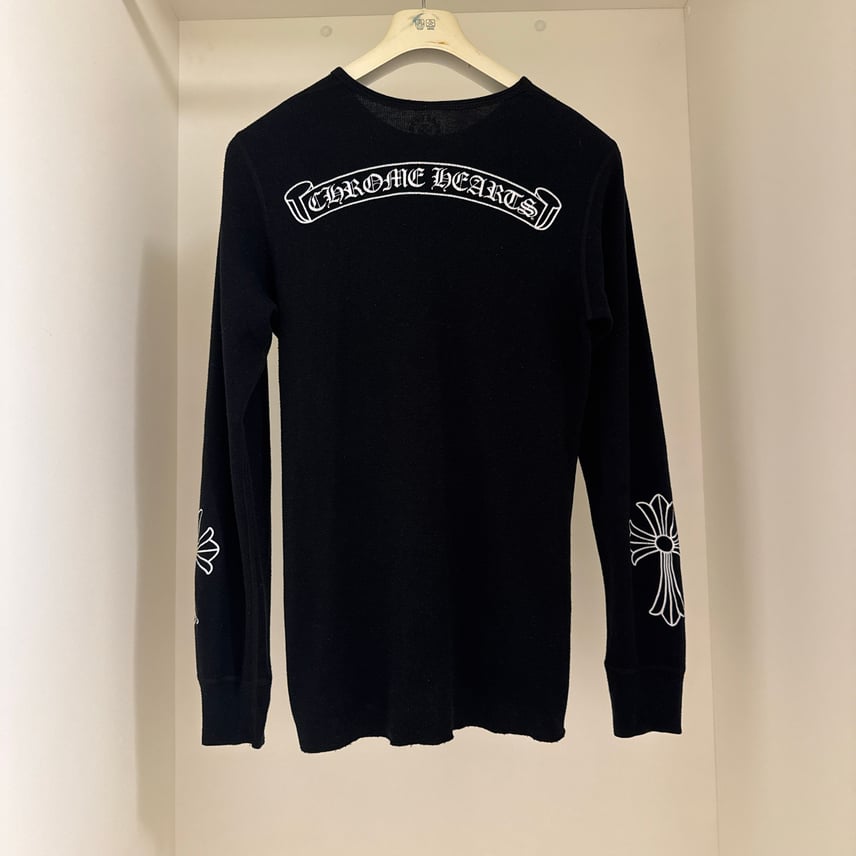 B (目立った傷や汚れなし)】【希少】CHROME HEARTS サーマル 長袖 B (目立った傷や汚れなし)】【希少】CHROME HEARTS サーマル 長袖