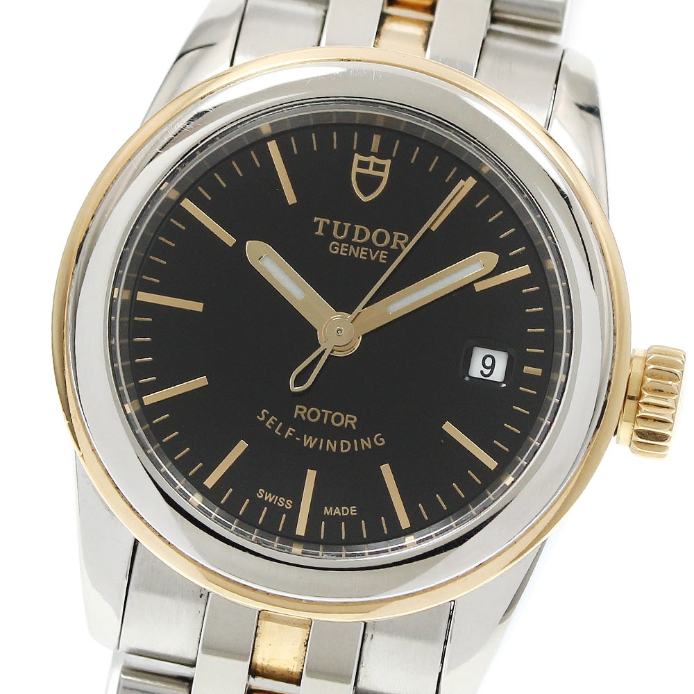 ★保 チュードル グラマーデイト  51003 自動巻き レディース 【中古】