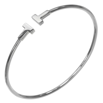 ティファニー Tワイヤー ナロー レディースブレスレット