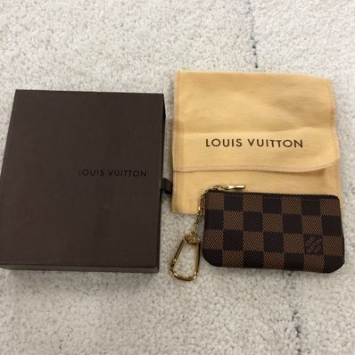 Louis Vuitton Key Pouch Damier Ebene