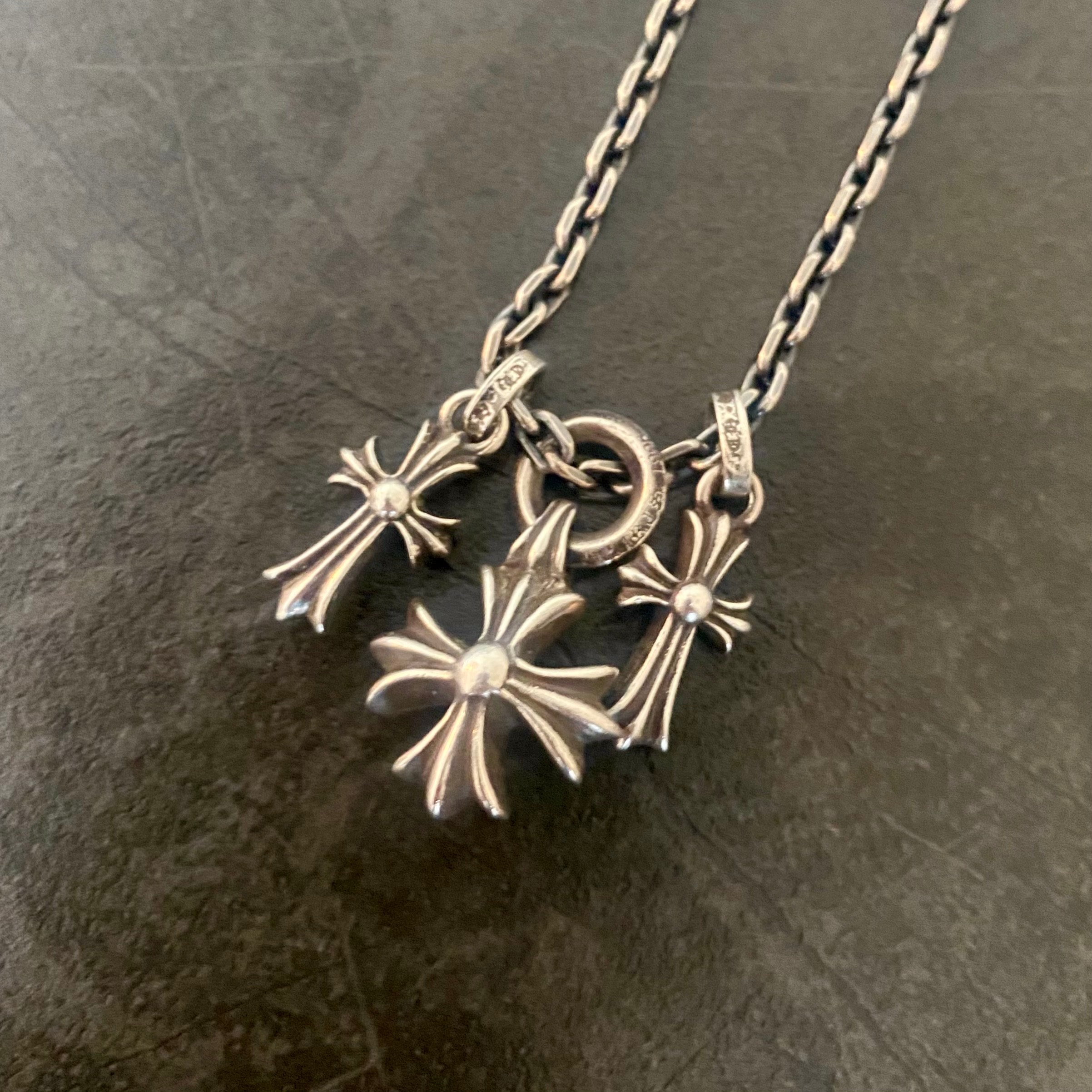 クロムハーツ CH クロス ベイビーファット チャーム "シルバー"