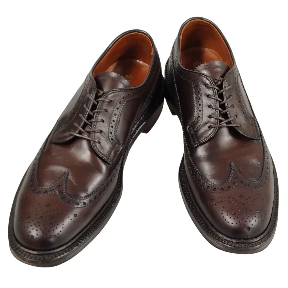 ALDEN オールデン × J.CREW 97572 ロングウィングチップ シューズ 52529