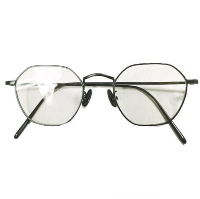 A.D.S.R. エーディーエスアール BAZ 01 ヘキサゴンシェイプサングラス Matte Black/Smoke Gray メタル バズ ADSR 眼鏡 メガネ g26542