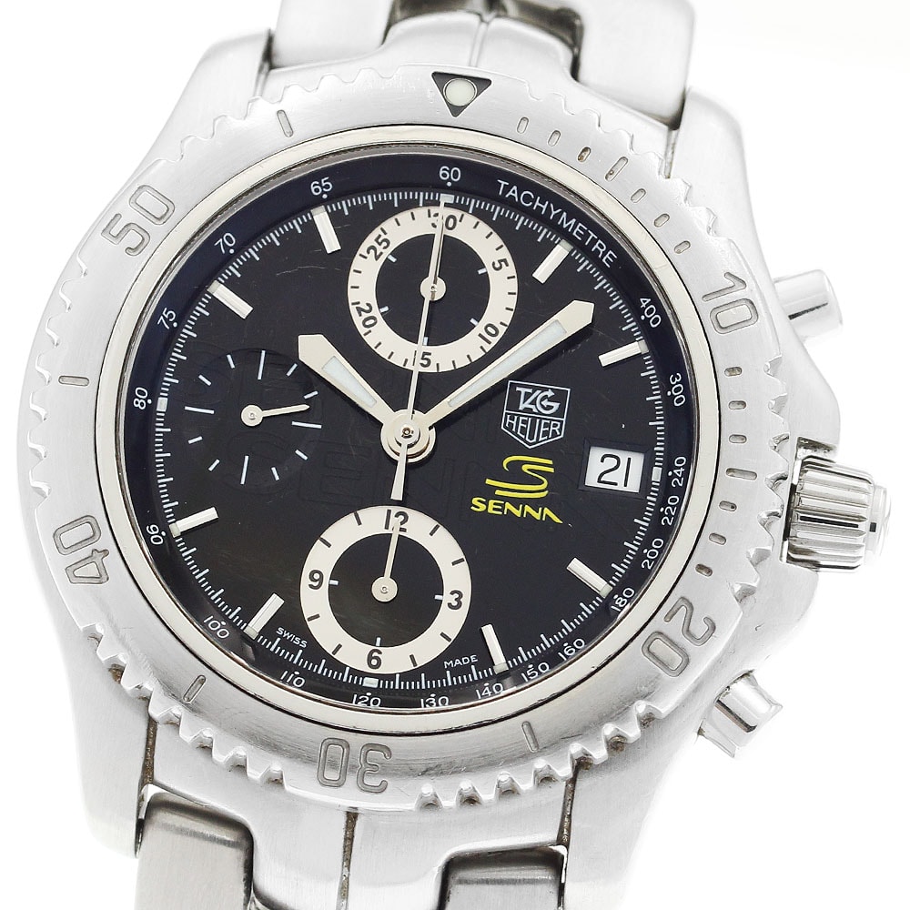 タグホイヤー リンク アイルトン・セナ CT5114 メンズ 【中古】