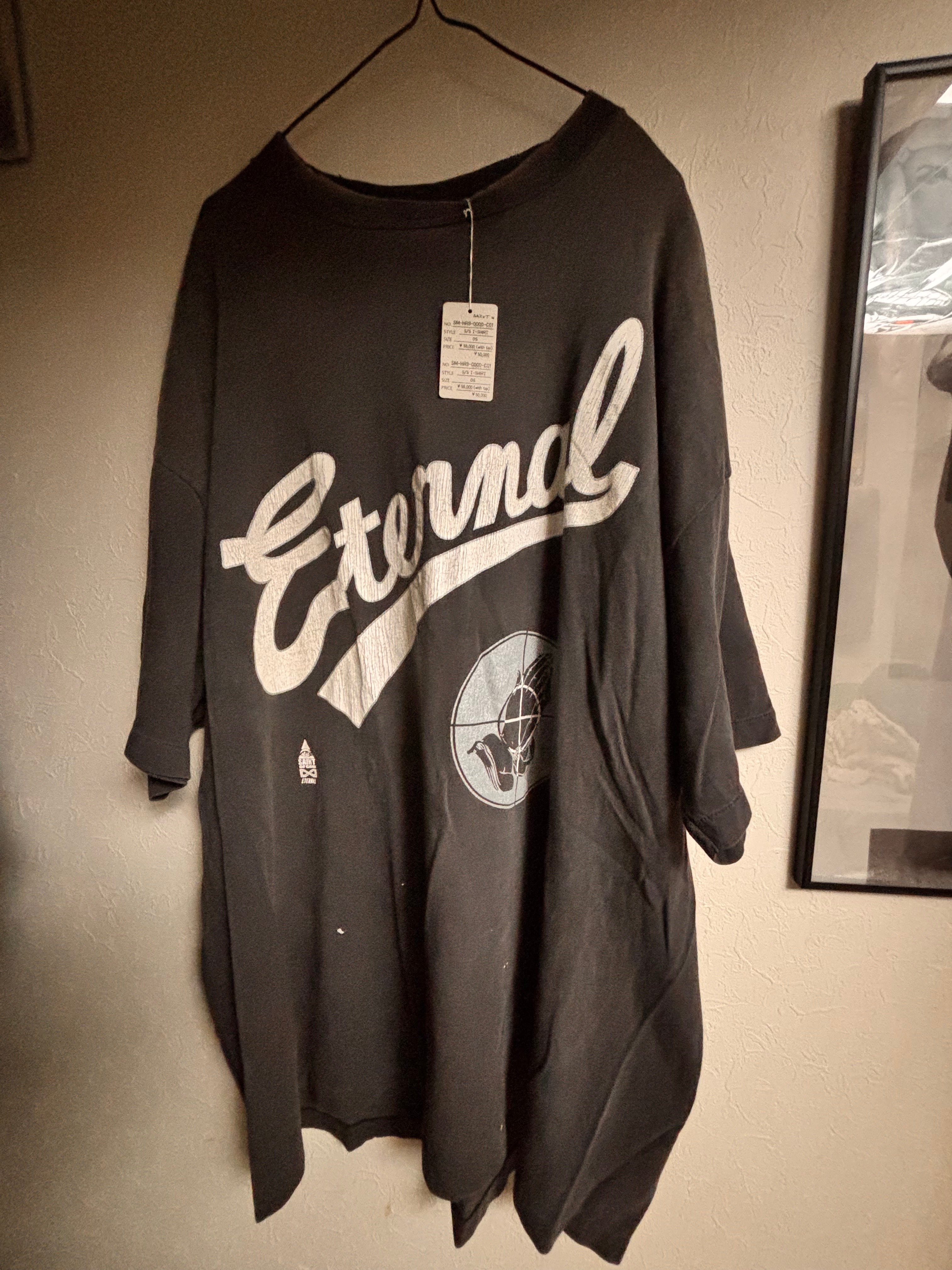 SAINT Mxxxxxx x FEAR OF GOD SS Tee "Black"