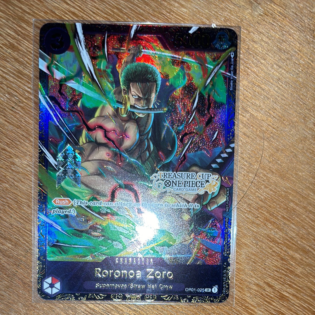 ロロノア・ゾロ SR [OP01-025]【英語版】(プロモーションカード