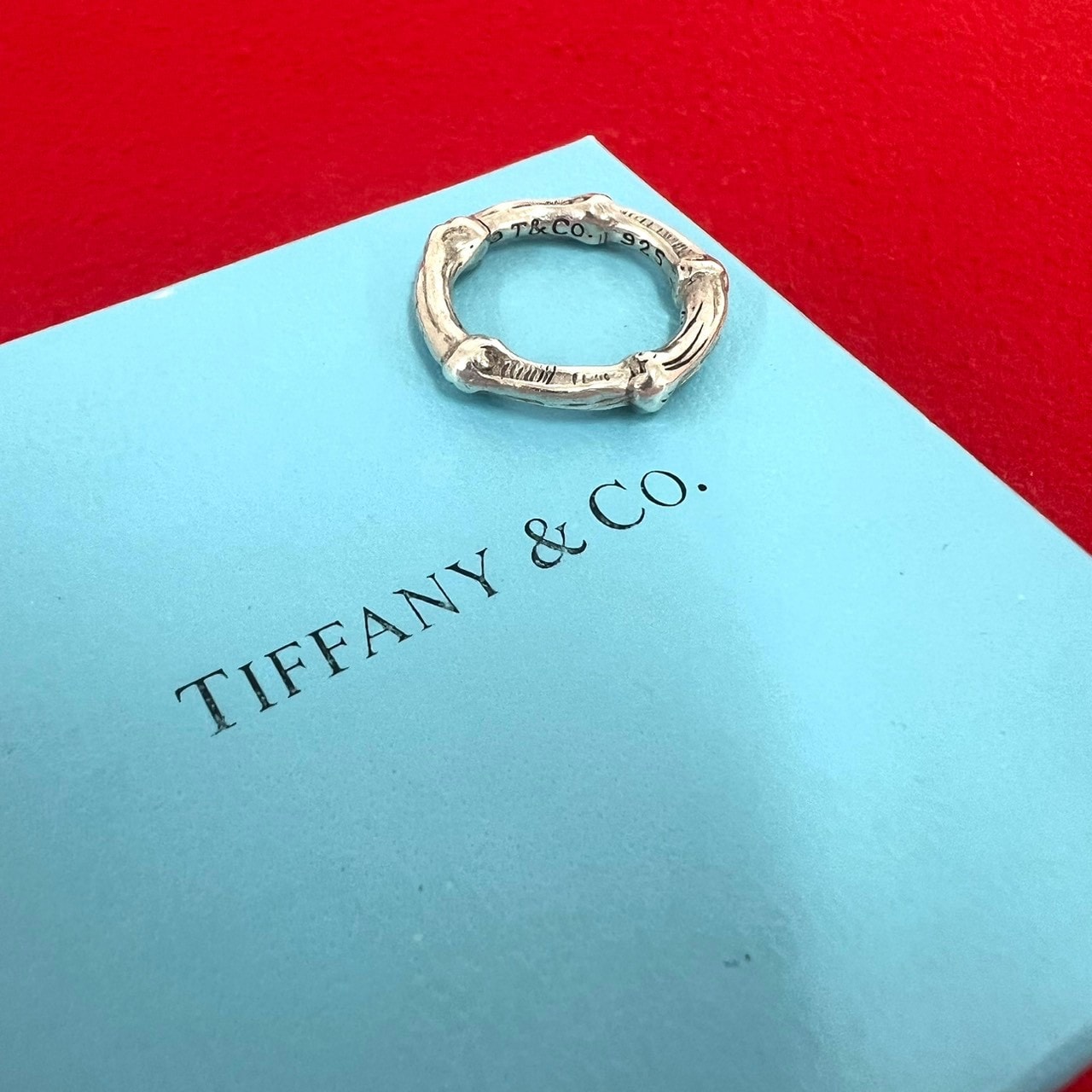 TIFFANY&Co. ティファニー バンブー リング シルバー925 リング・指輪 11号 シルバー
 37678