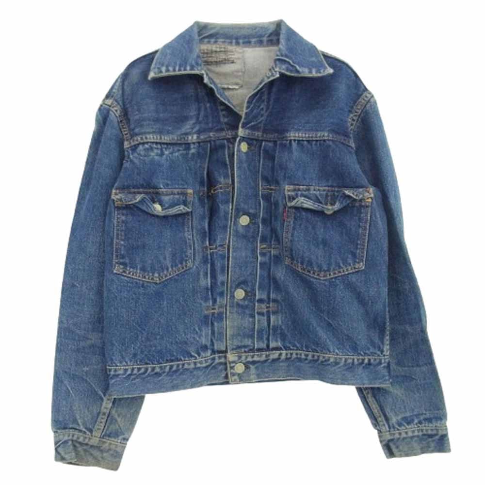Levi's リーバイス デニムジャケット 50s 60s  507XX 2nd  トップボタン裏刻印17 デニム ジャケット インディゴブルー系【中古】