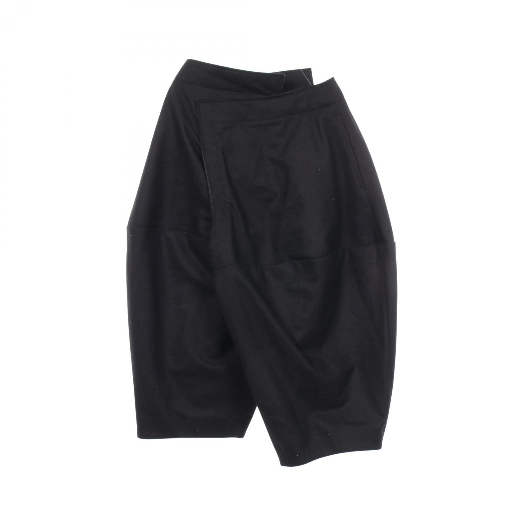 コムデギャルソン COMME des GARCONS 変形 サルエルパンツ 衣料品 ボトムス ウール ナイロン メンズ ブラック系 【中古】