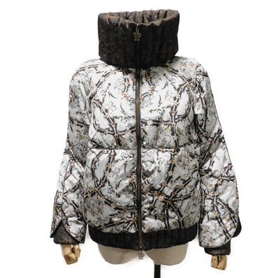 MONCLER モンクレール FIEST GIUBBOTTO 0 ナイロン フラワー 花柄 レイヤードスリーブ メアリーカトランズ マルチカラー ダウンジャケット