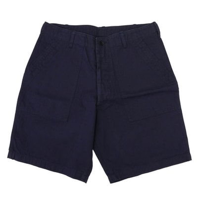 TENDERLOIN テンダーロイン ショートパンツ T-HERRINGBONE SHORTS ヘリンボーン ベイカー ショーツ ハーフパンツ ネイビー M【美品】【中古】