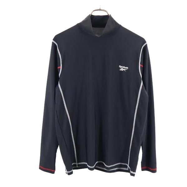 Reebok トレーニング 長袖 ハイネック Tシャツ