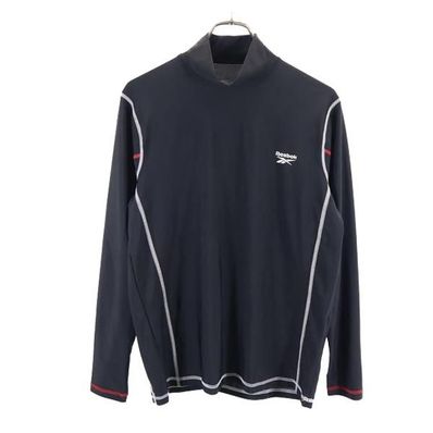 Reebok トレーニング 長袖 ハイネック Tシャツ