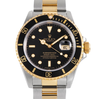 ROLEX ロレックス サブマリーナデイト 16613 N番 Tritium SS/YG【中古】