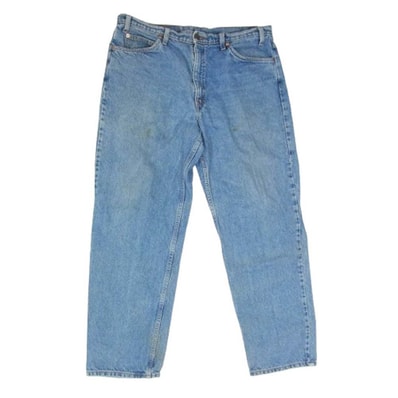 Levi's リーバイス デニムパンツ 40550-0213 550 トップボタン裏192 テーパード デニムパンツ ジーンズ インディゴブルー系 38【中古】