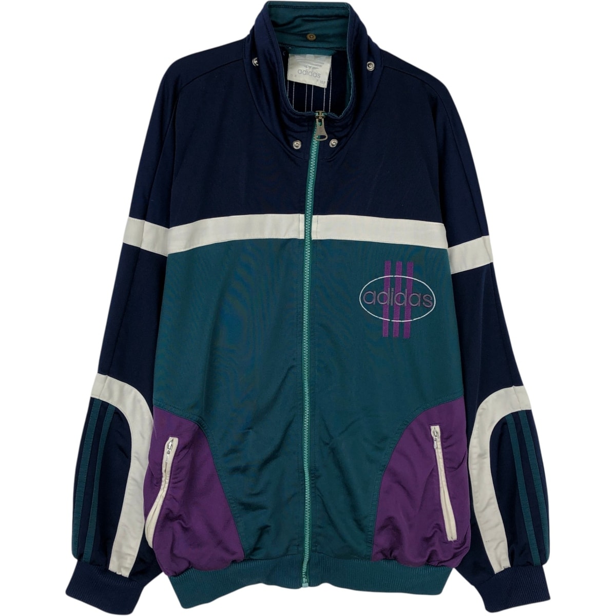 古着 80年代 アディダス adidas ジャージ トラックジャケット メンズL相当 ヴィンテージ/eaa618074