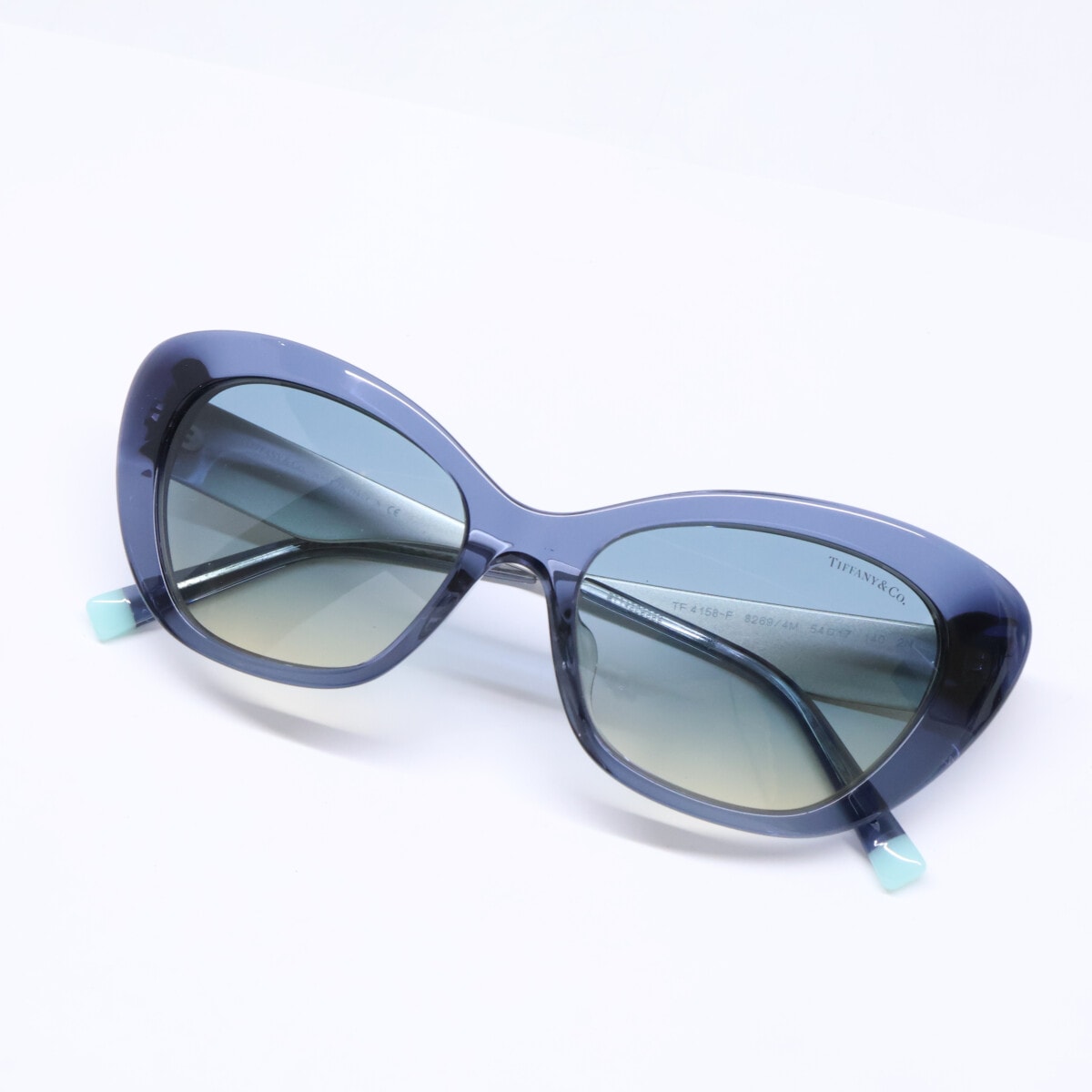 ティファニー 【美品】TF4158-F 8269/4M キャットアイ 54□17 140