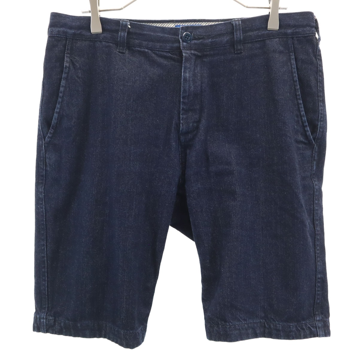 BEAMS ビームス デニムショートパンツ L インディゴ