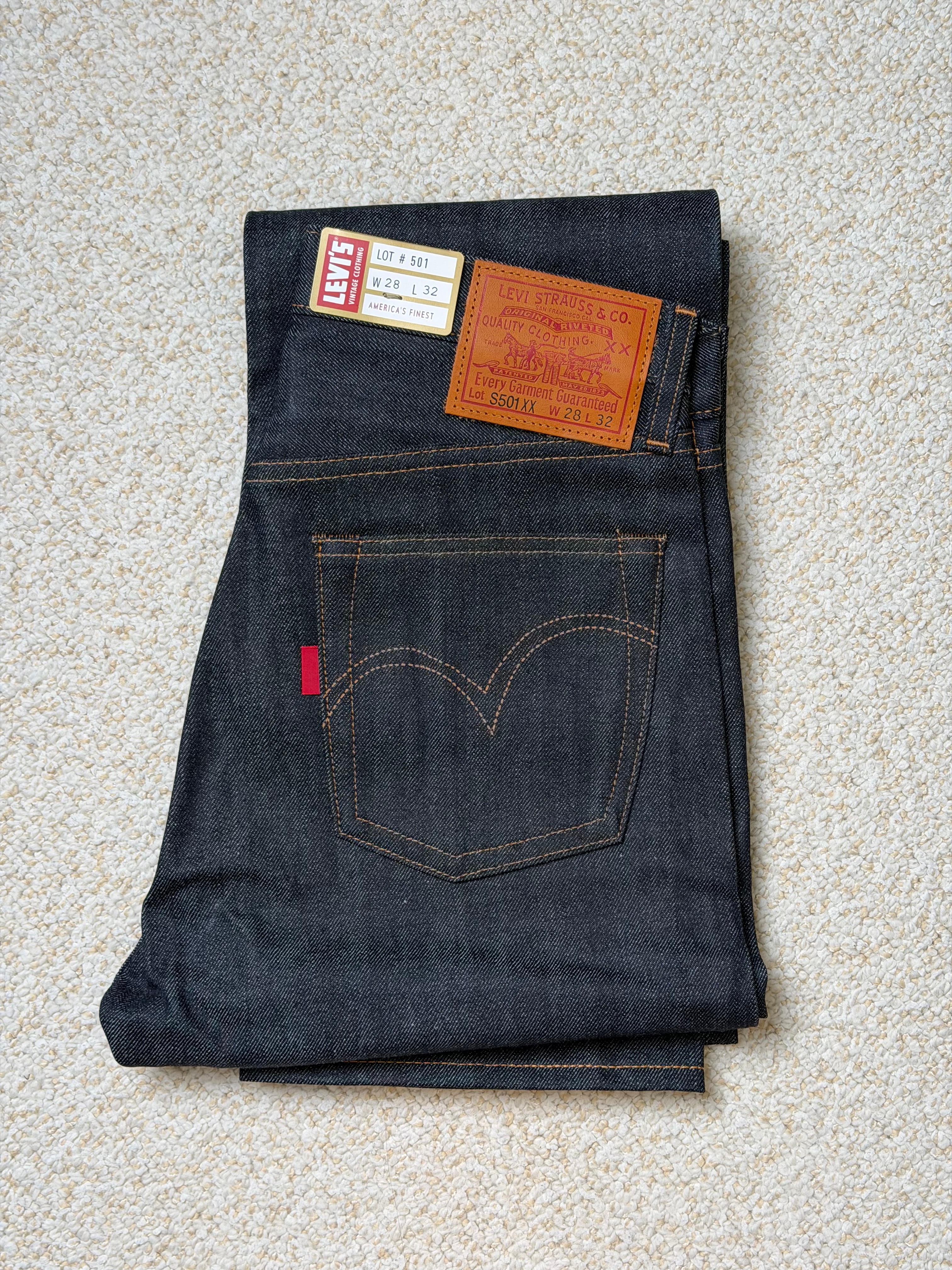 Levi's Vintage Clothing 1944 501 Jeans "Indigo" (大戦モデル)