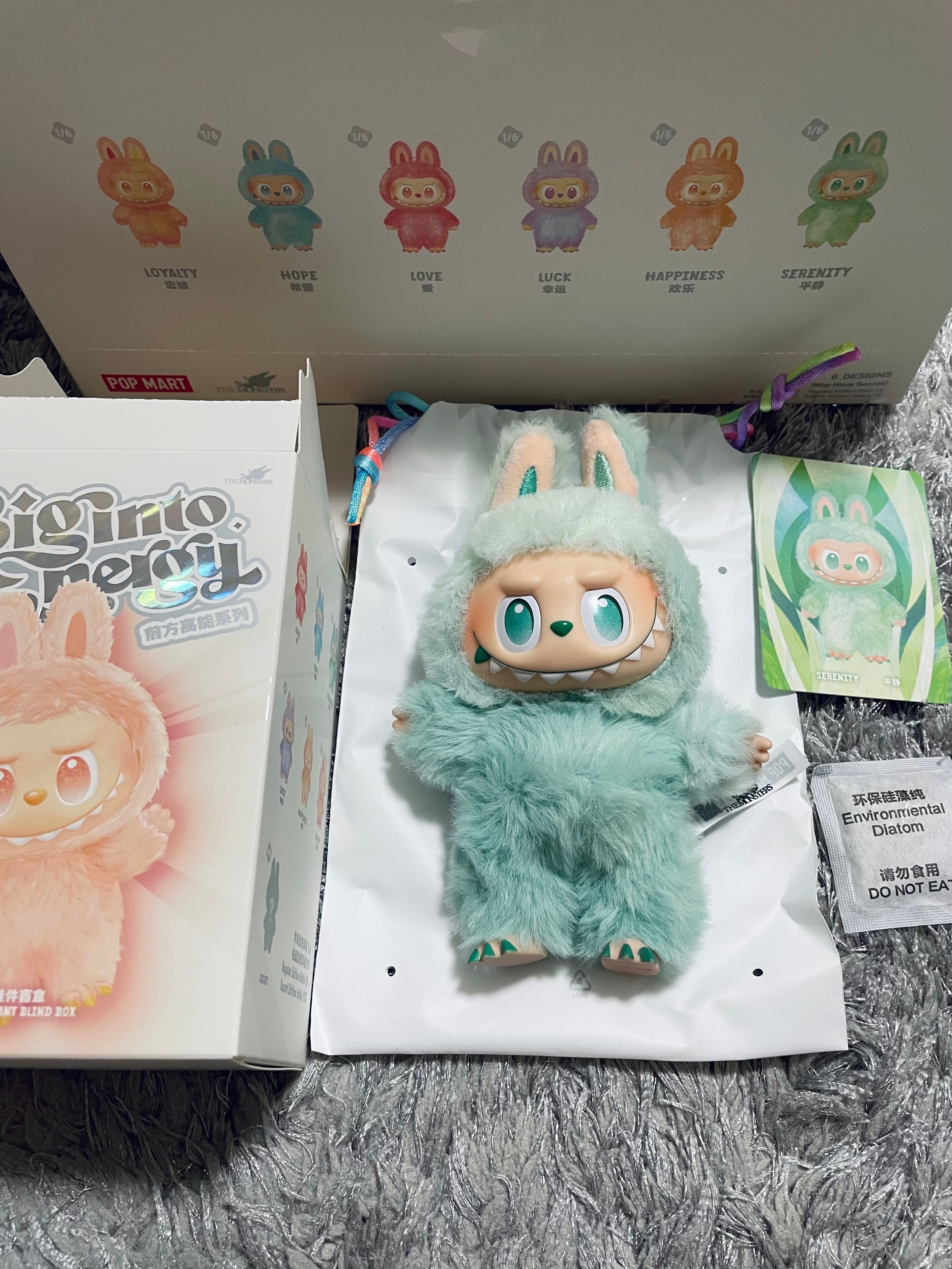 POP MART THE MONSTERS (LABUBU) Big into Energy Series Plush Pendant SERENITY