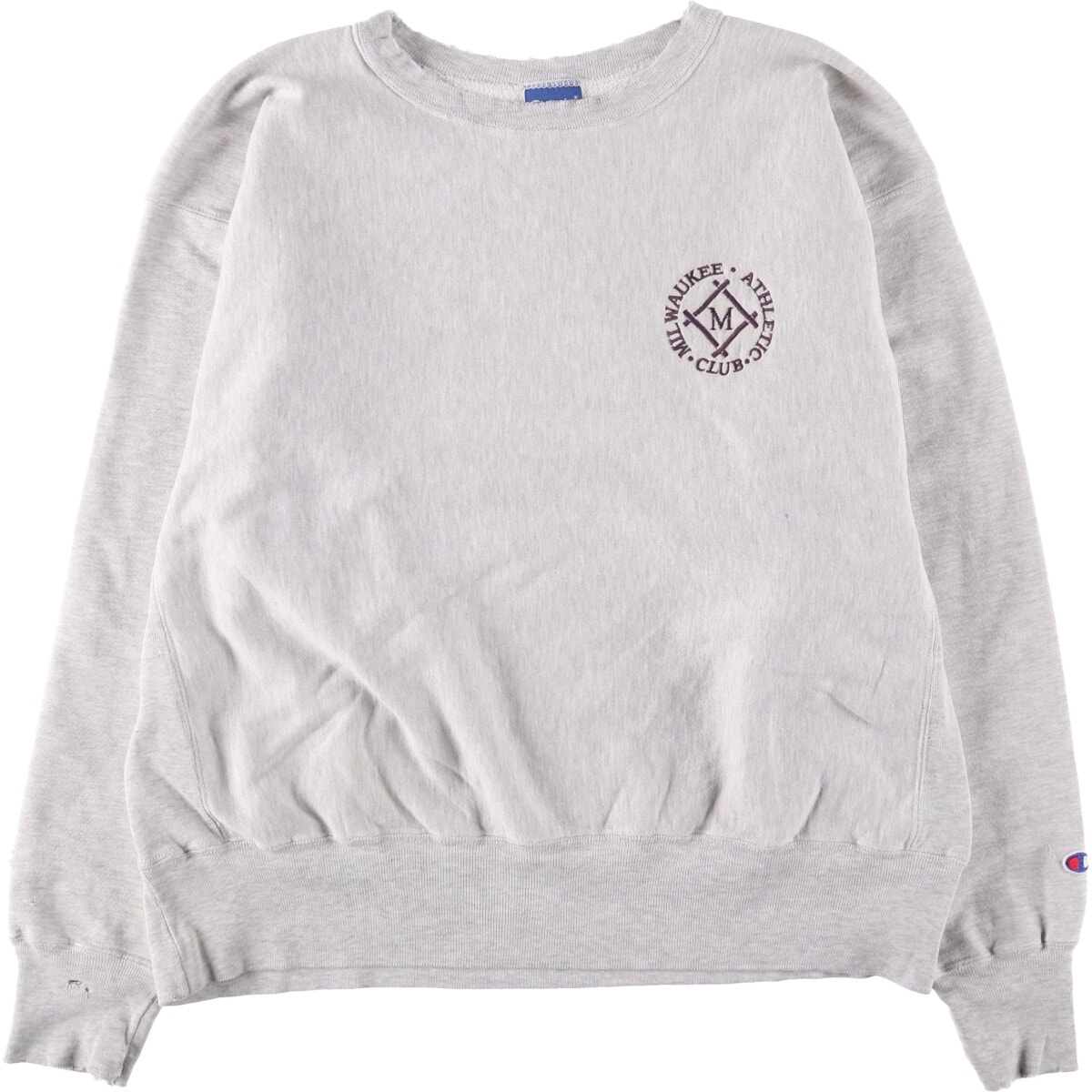 古着 チャンピオン Champion REVERSE WEAVE リバースウィーブ ワンポイントロゴスウェットシャツ トレーナー メンズXL相当/eaa581667