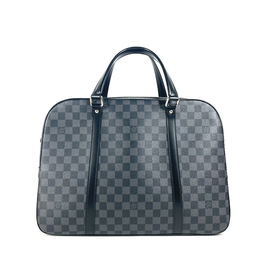 ルイヴィトン LOUIS VUITTON ポルト ドキュマン ヴォワヤージュ N51195 ダミエグラフィット 書類バッグ ブリーフケース カバン ハンドバッグ ビジネスバッグ ダミエグラフィットキャンバス ブラック