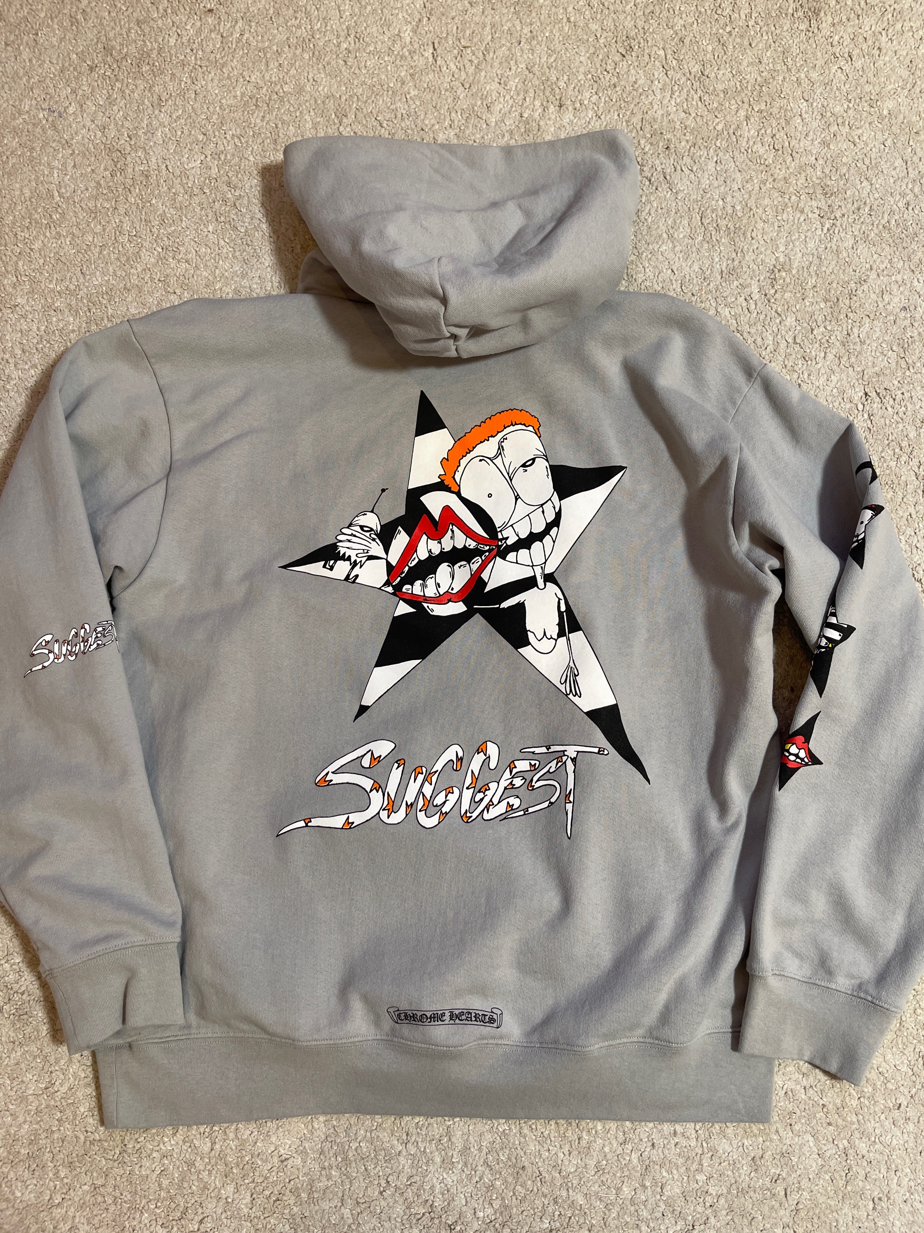 Chrome Hearts Matty Boy Suggest Hoodie "Grey"