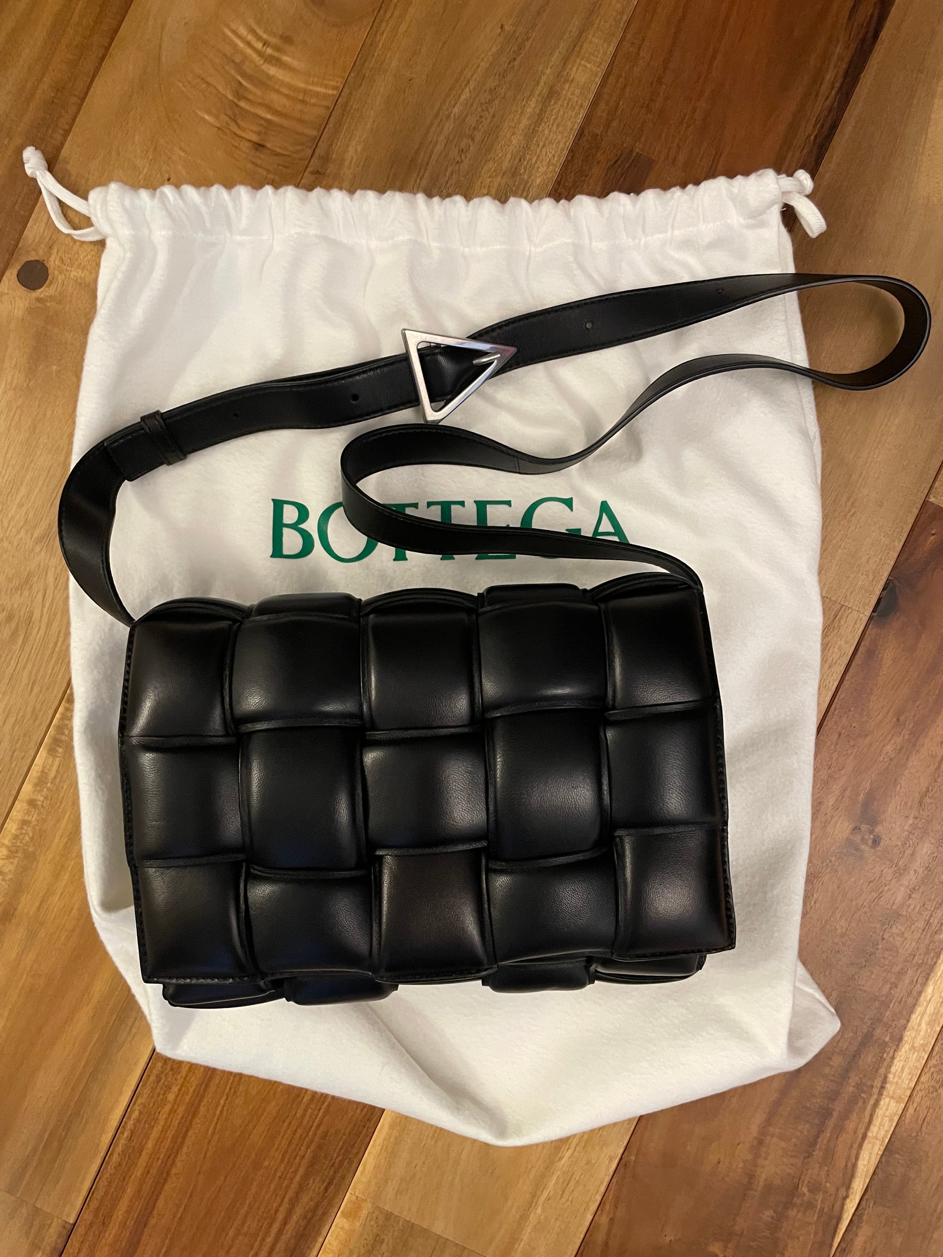 Bottega Veneta Padded Cassette "Black"