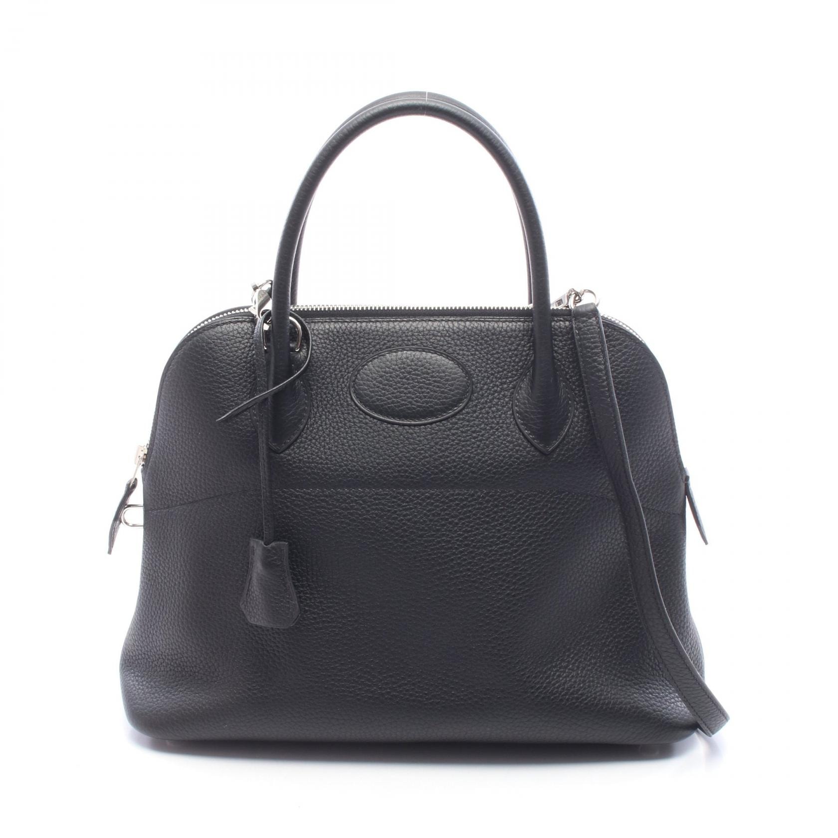 エルメス HERMES ボリード31 ハンドバッグ バッグ トリヨンクレマンス トリヨンクレマンス A刻印(2017年製造) レディース ブラック系 【中古】