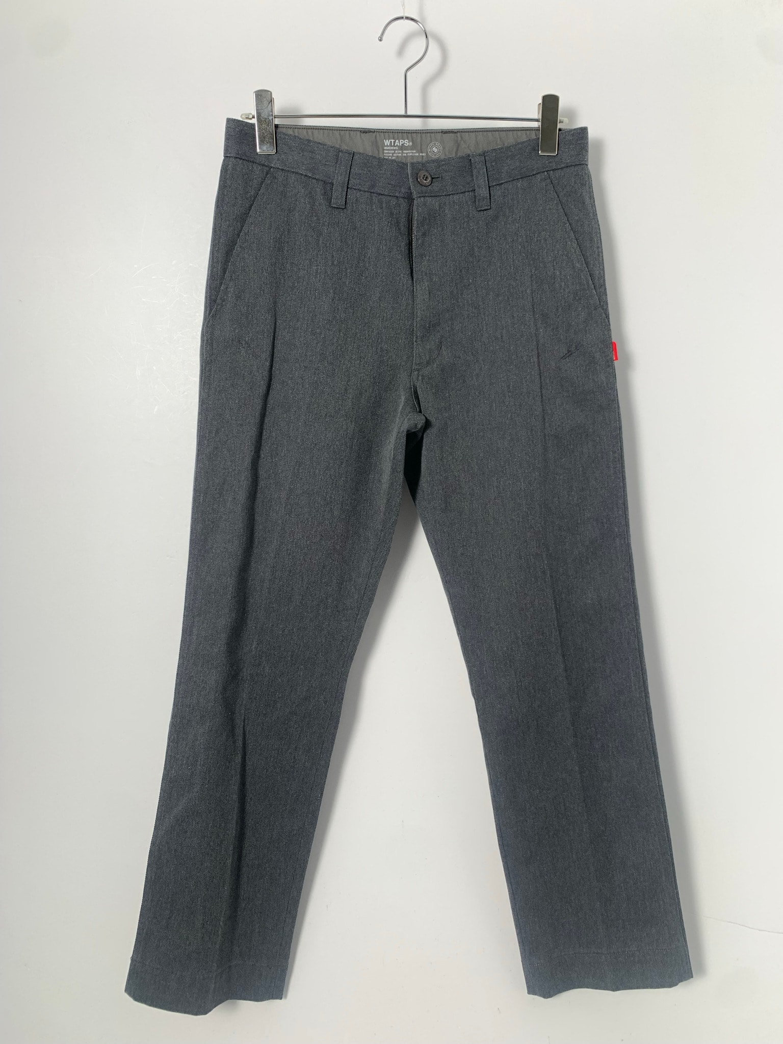 WTAPS TROUSERS WORK CTN WP Gray
