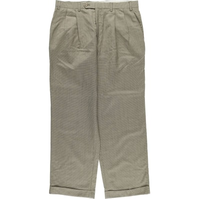 古着 ラルフローレン Ralph Lauren LAUREN ローレン ツータック スラックスパンツ メンズw34相当/eaa612054