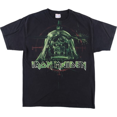 古着 ヘインズ Hanes IRON MAIDEN アイアンメイデン バンドTシャツ バンT メンズL相当/eaa575436