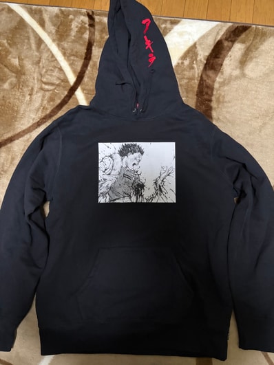 Supreme / AKIRA Arm Hooded Sweatshirt "Black"