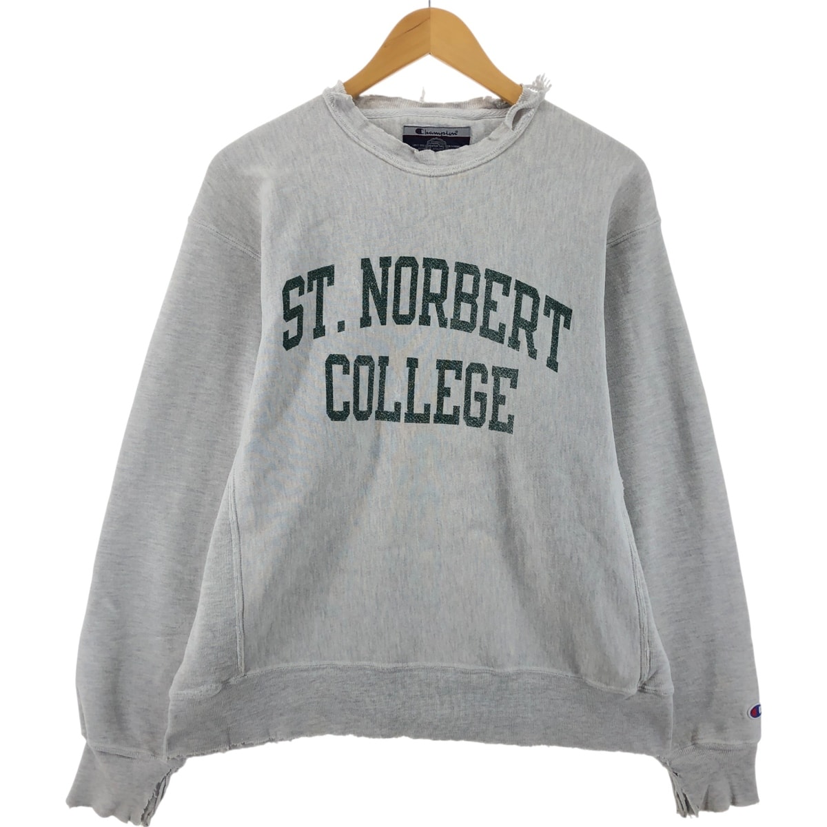古着 00年代 チャンピオン Champion ORIGINAL REVERSE WEAVE オリジナルリバースウィーブ カレッジスウェットシャツ トレーナー メンズM相当/eaa546936