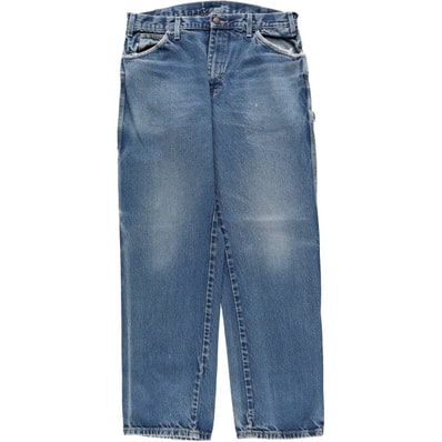 古着 ディッキーズ Dickies デニムペインターパンツ メンズw34相当/eaa664150
