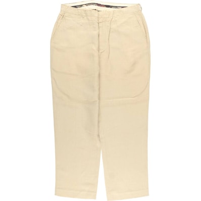 古着 ラルフローレン Ralph Lauren POLO by Ralph Lauren リネンパンツ スラックス メンズw37相当/eaa618658