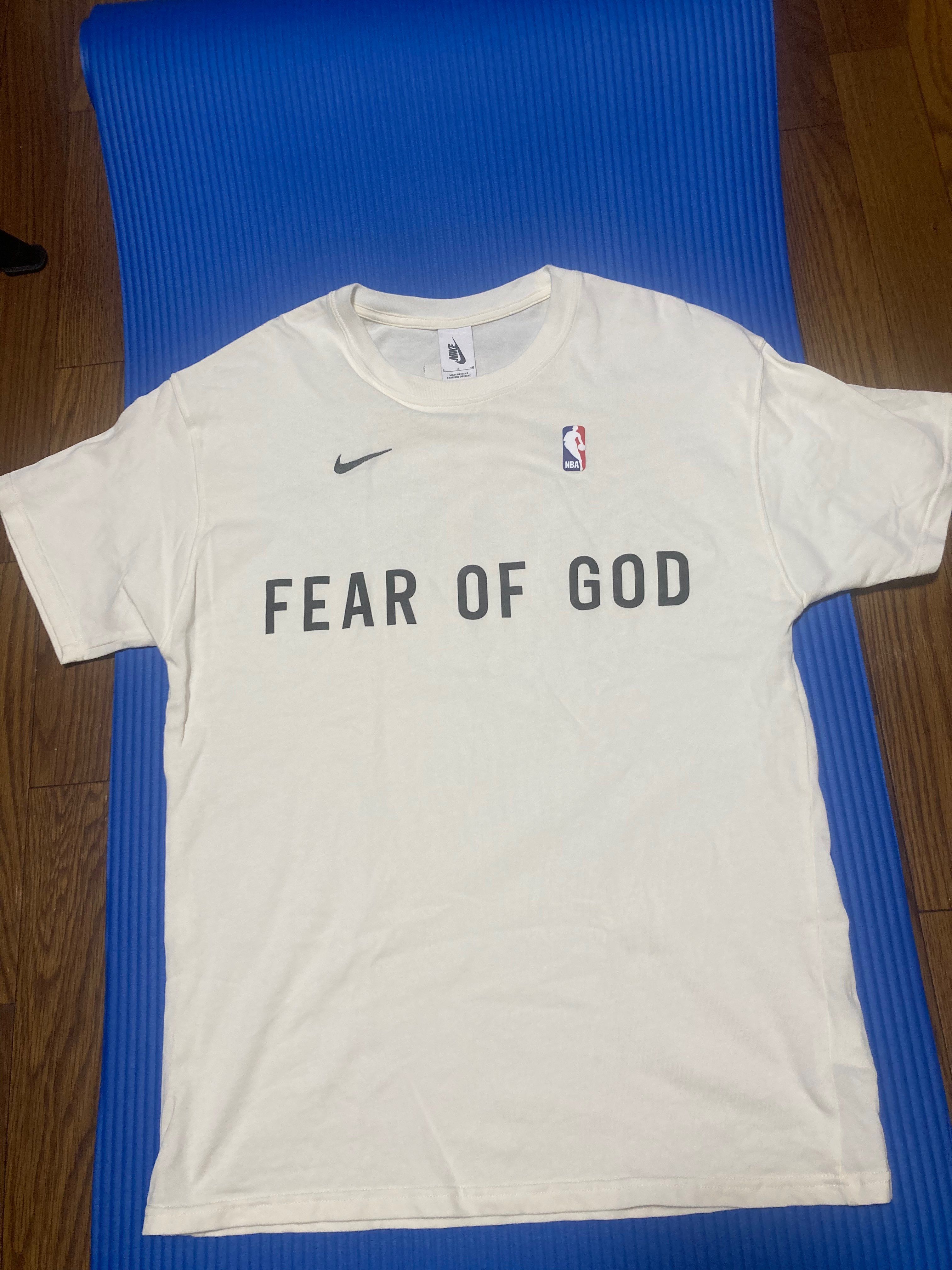 FEAR OF GOD / Nike Warm Up T-Shirt "Sail"