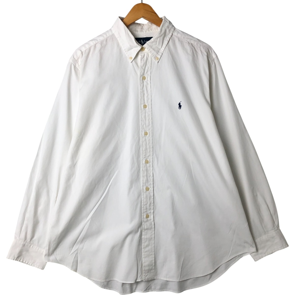 古着 ラルフローレン Ralph Lauren CLASSIC FIT 長袖 ボタンダウンシャツ メンズXL相当/eaa548344