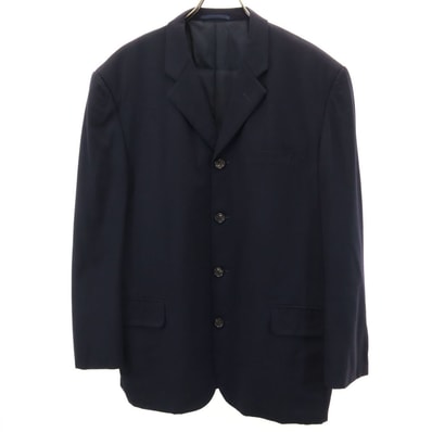 COMME des GARCONS HOMME コムデギャルソンオム 1997年 90s 日本製 オールド テーラードジャケット M ネイビー ブレザー アンコン