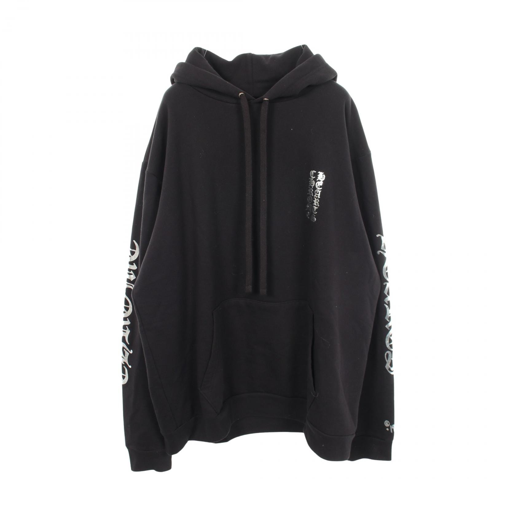 クロムハーツ CHROME HEARTS オンライン限定 1988 パーカー 衣料品 トップス コットン メンズ ブラック系 【中古】