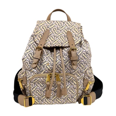 バーバリー TBモノグラム リュック・デイパック ナイロン レディース BURBERRY 中古