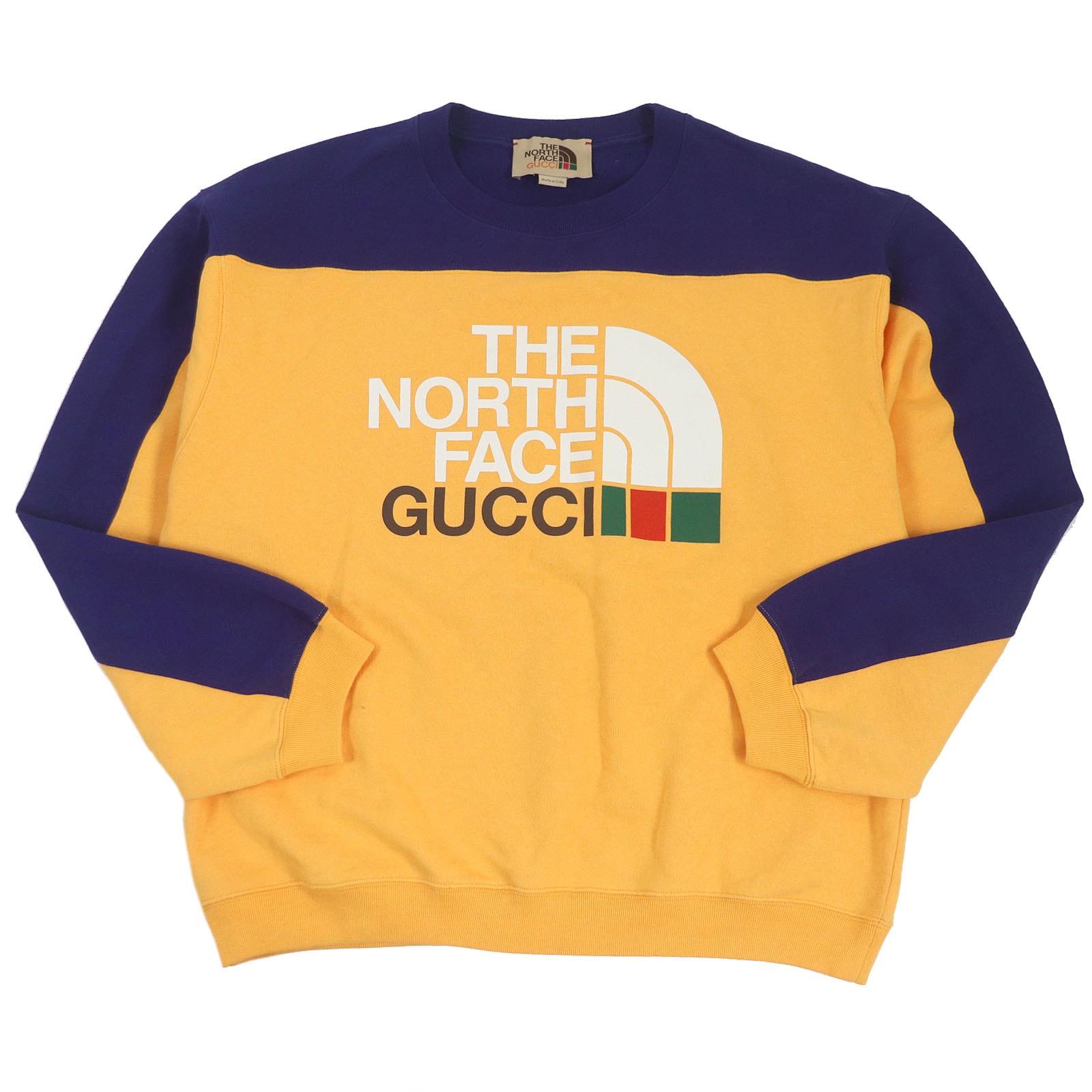 【ドンドン見直し】美品 グッチ×ザ・ノースフェイス スウェット メンズ M