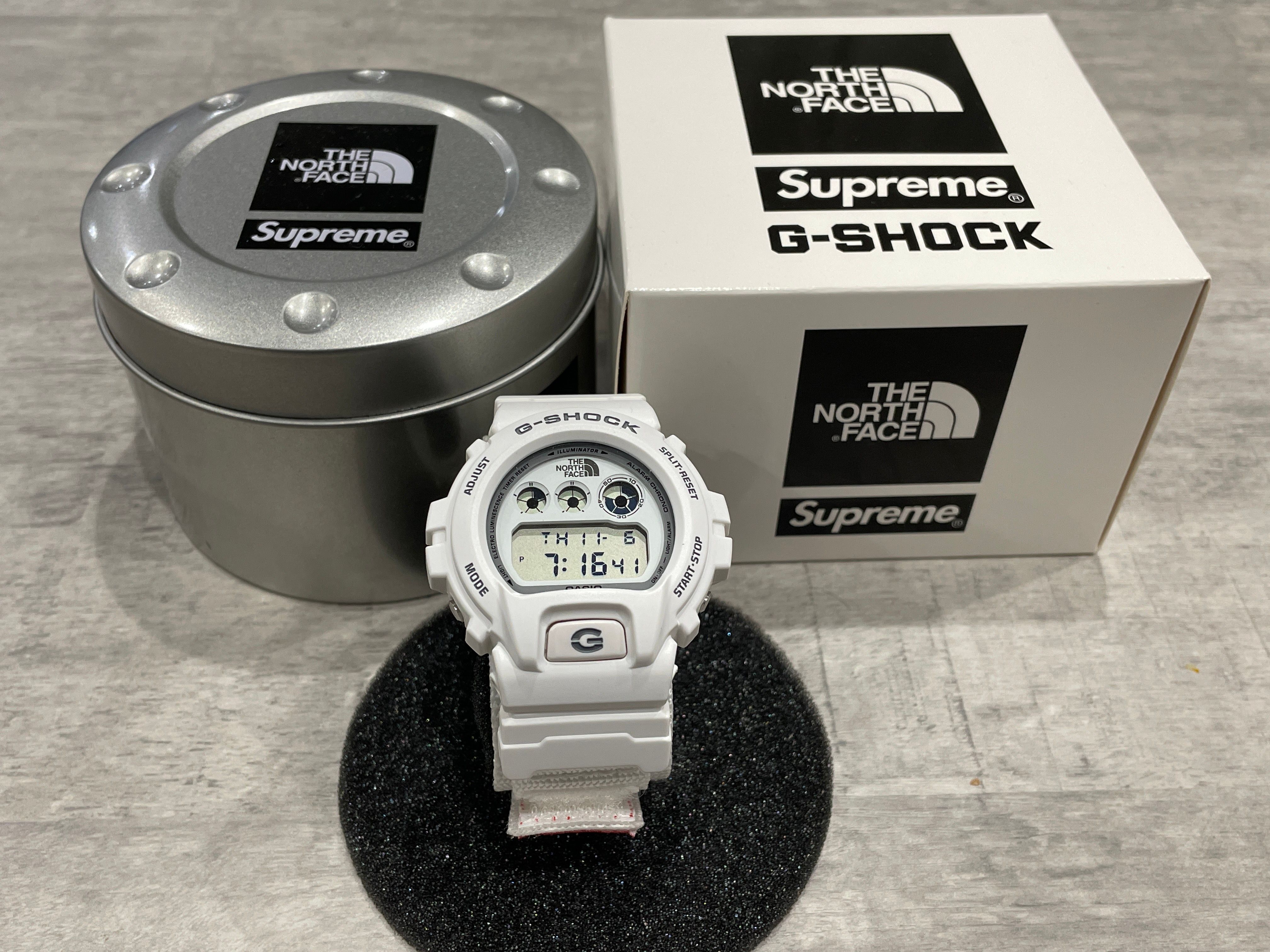 Supreme x The North Face G-SHOCK Watch "White"