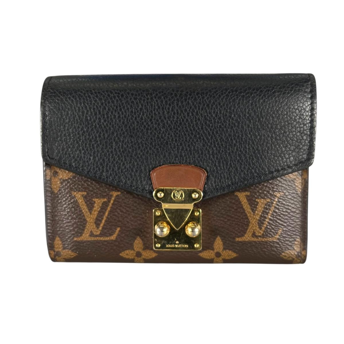 ルイヴィトン LOUIS VUITTON ポルトフォイユ・パラス コンパクト M67479 モノグラム 二つ折り財布