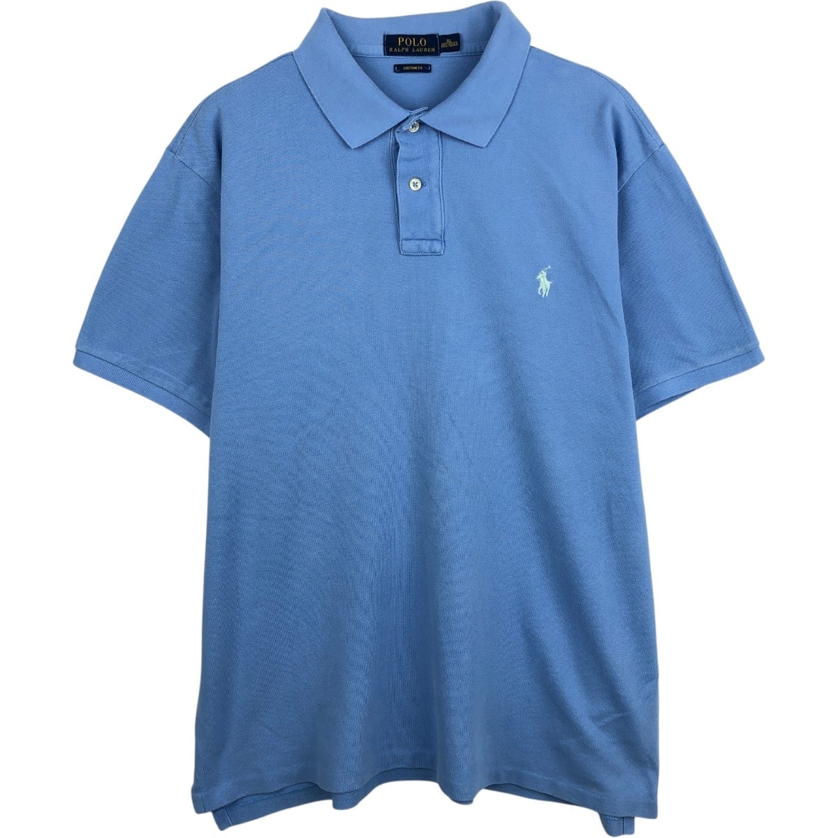 古着 ラルフローレン Ralph Lauren POLO RALPH LAUREN CUSTOM FIT 半袖 ポロシャツ メンズXL相当/eaa657007