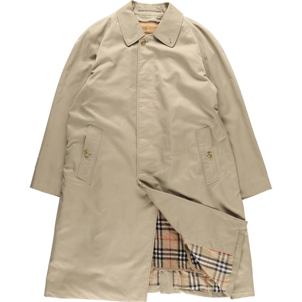 古着 バーバリー Burberry's ステンカラーコート バルマカーンコート 英国製 メンズL相当/evb031964