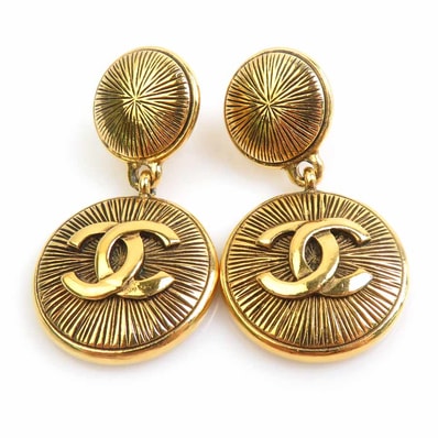 シャネル CHANEL イヤリング ココマーク メタル ゴールド レディース【中古】 e62054a