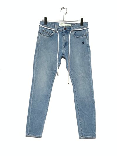 デニムパンツブルー